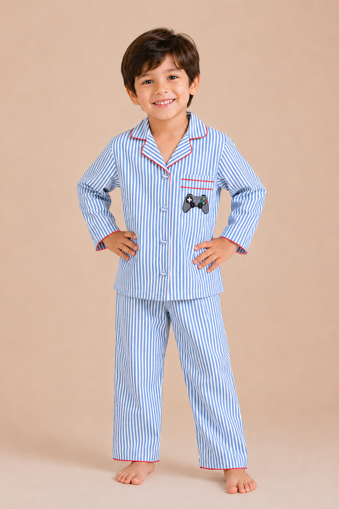 Playtime Kids Night Suit Set (Boy)