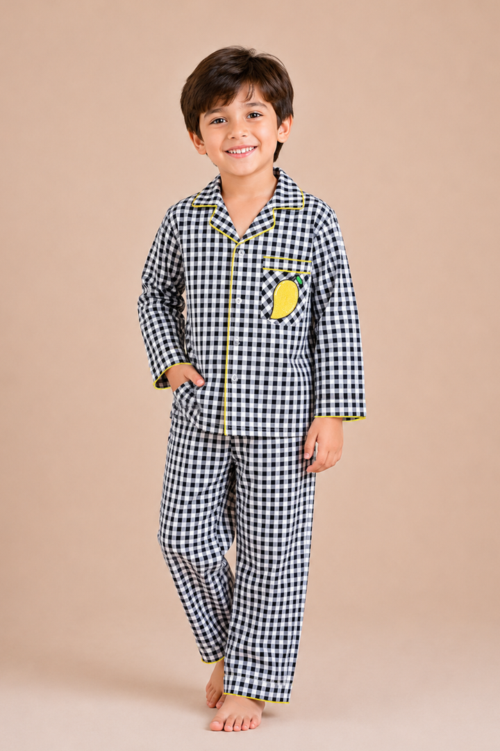 Mango Tango Night Suit Set (Kids)