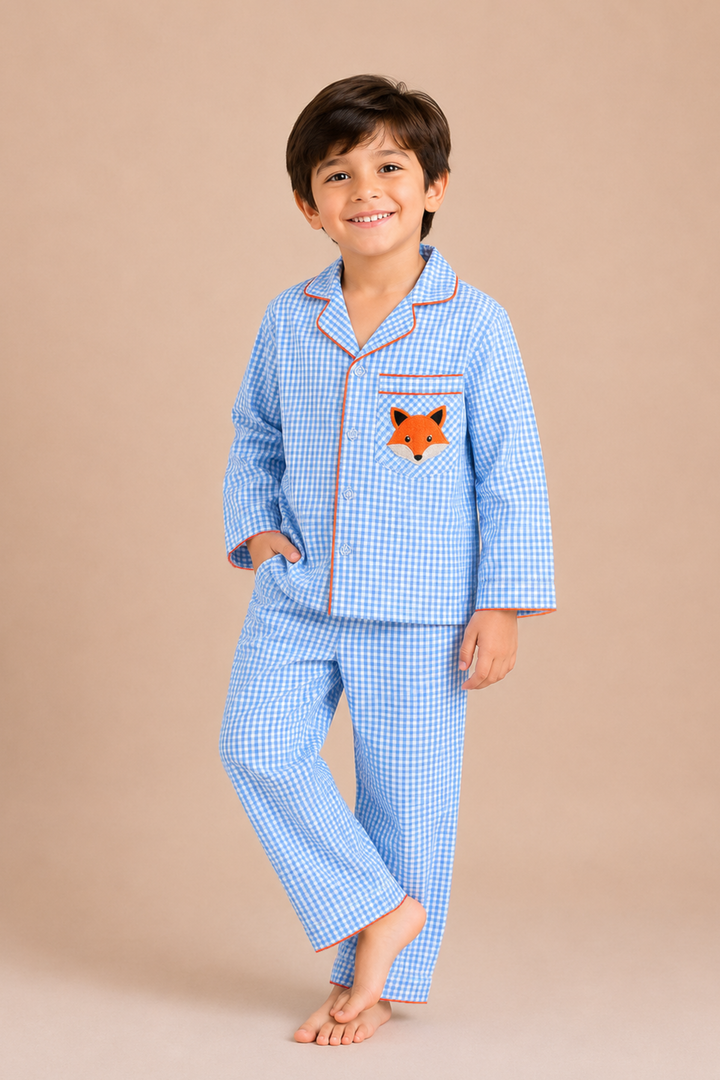 Fox Night Suit Set (Kids)