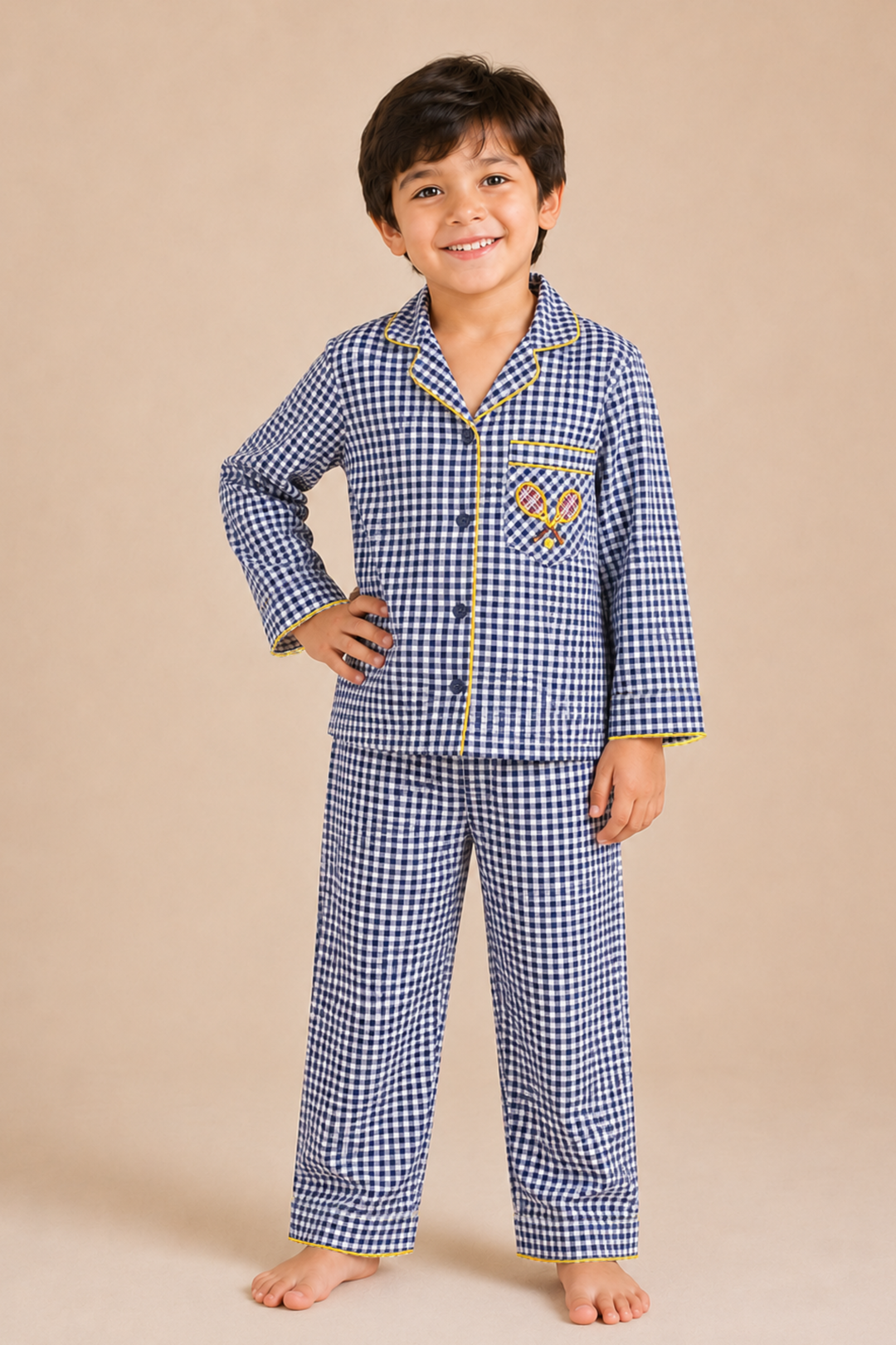 Tennis Love Kids Night Suit Set (Boy)