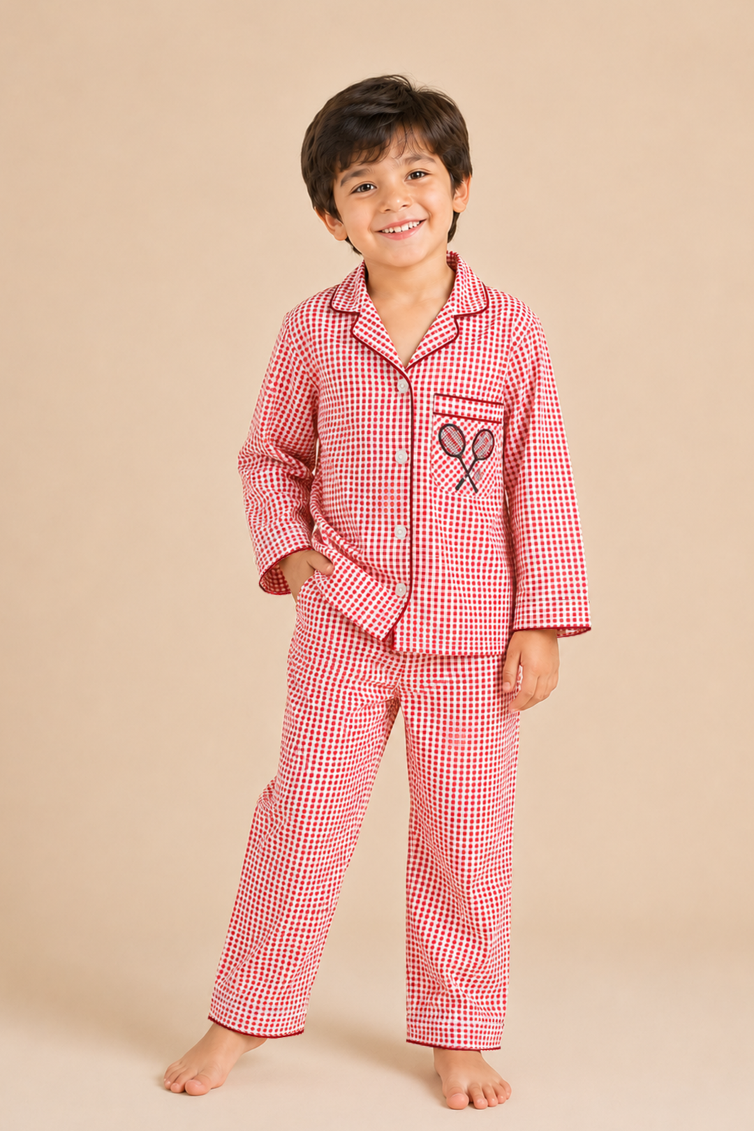 Badminton Kids Night Suit Set (Boy)