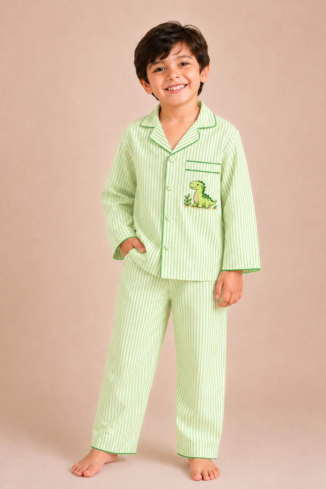 Dinosaur Play Kids Night Suit Set (Boy)