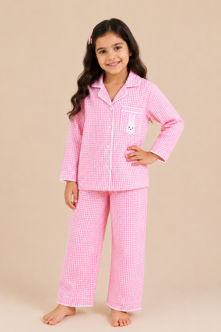 Bunny Night Suit Set (Kids)