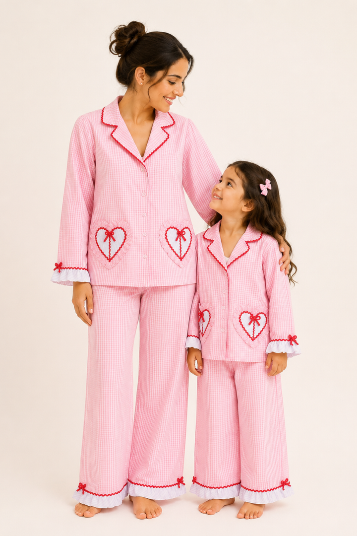 Raspberry Candy Duo Set (Mother & Daughter)
