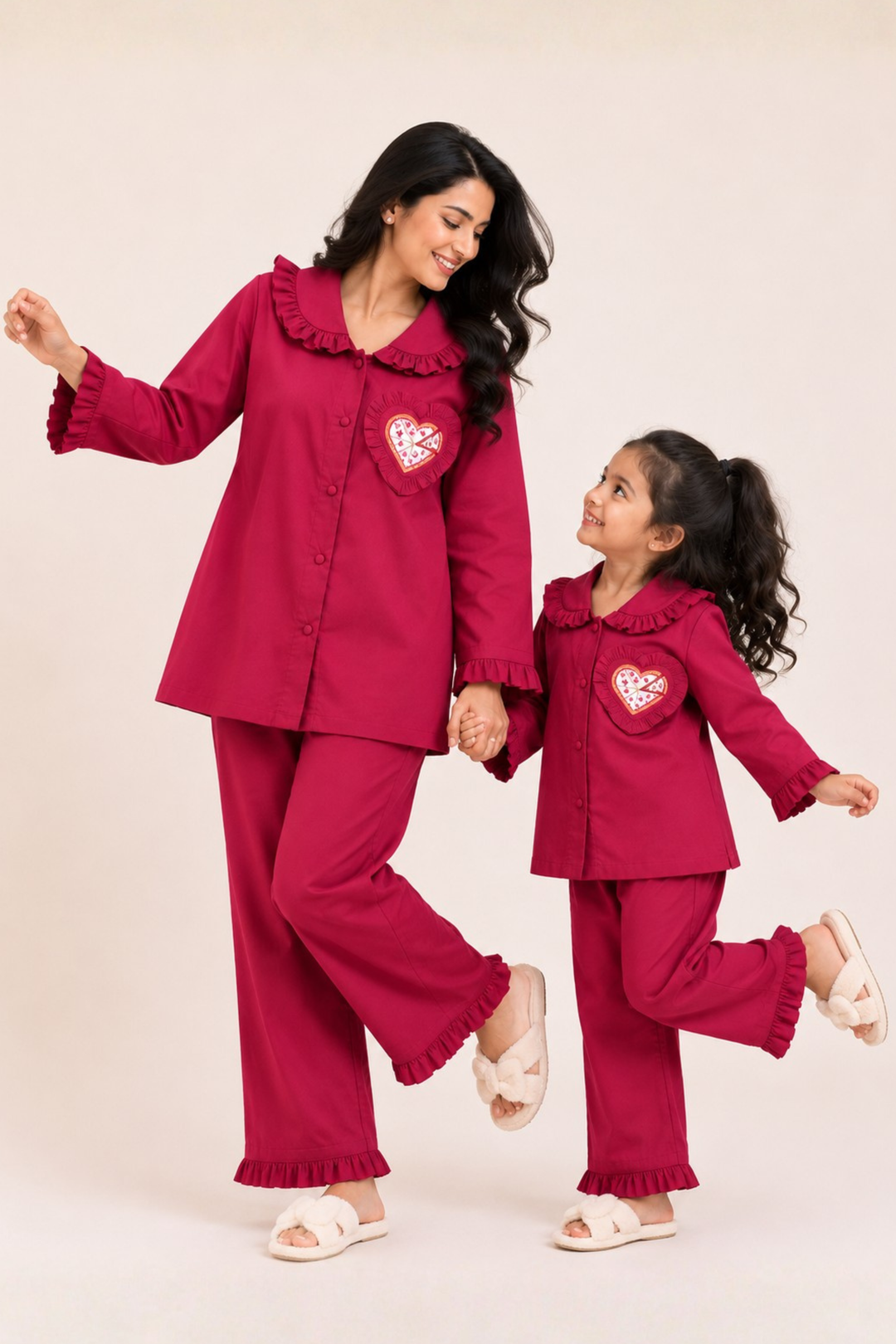 Pizza Love Duo Set (Mother & Daughter)