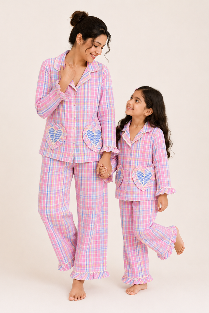 Bubble Pop Hearts Duo Set (Mother & Daughter)