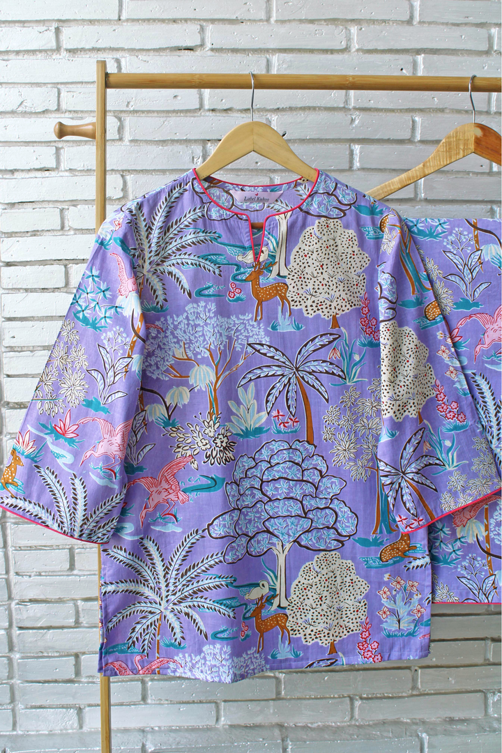 Flamingo Garden Co-ord Set