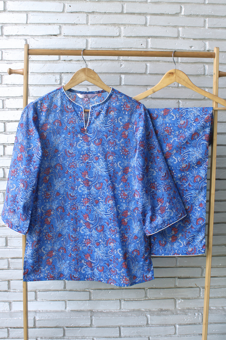 Indigo Garden Co-ord Set