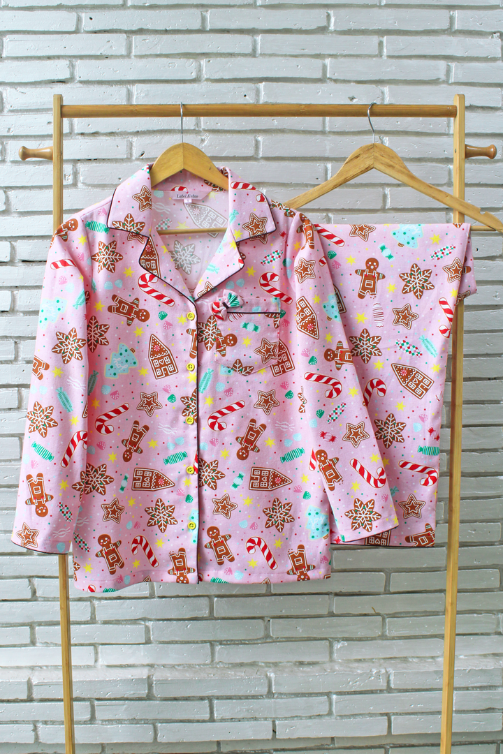 Gingerbread Fantasy Night Suit Set