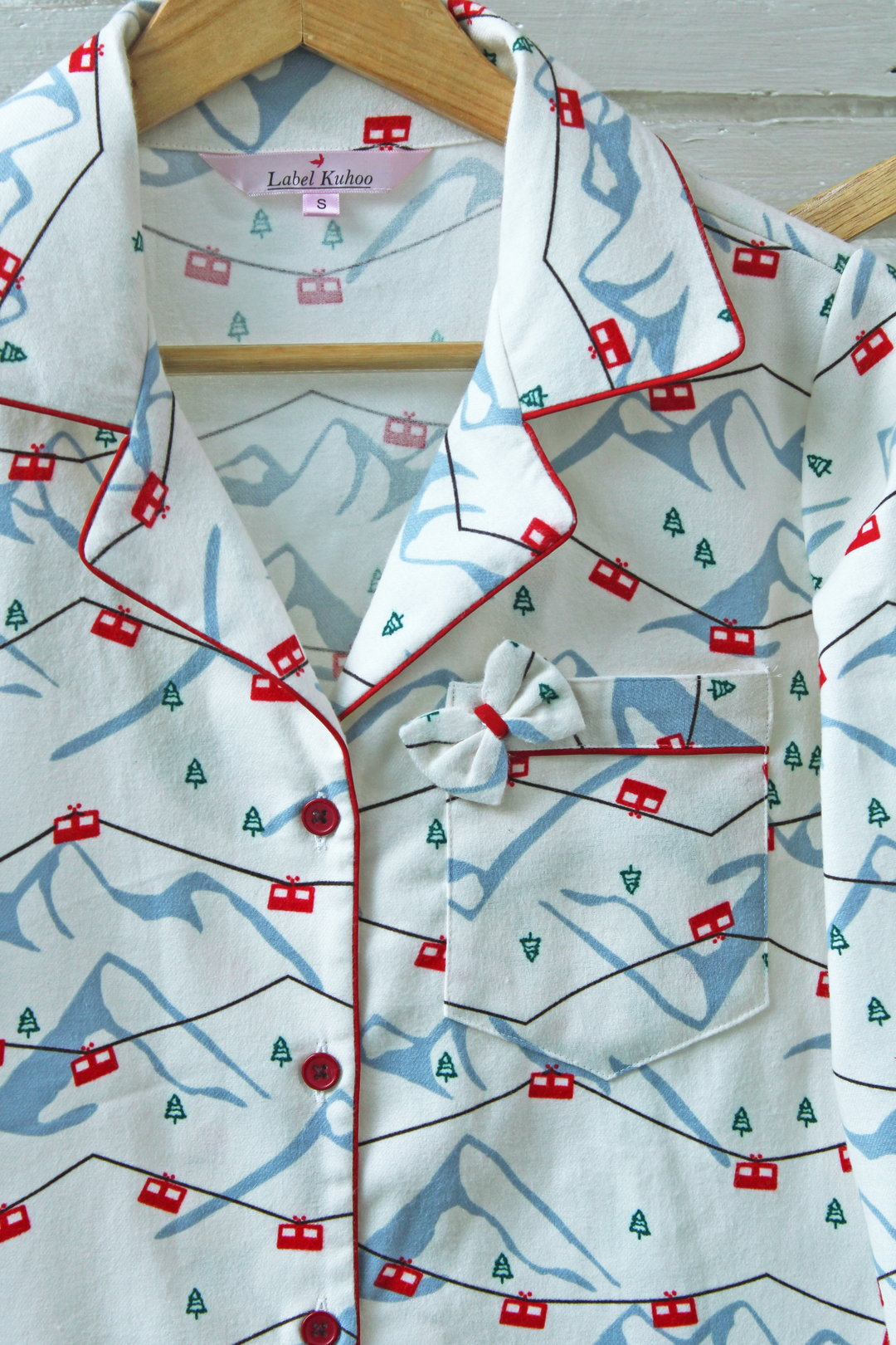 Snow Trails Night Suit Set