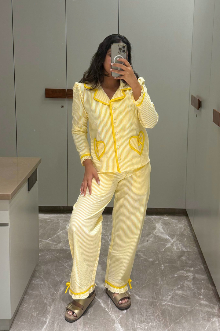 Lemon Jelly Night Suit Set