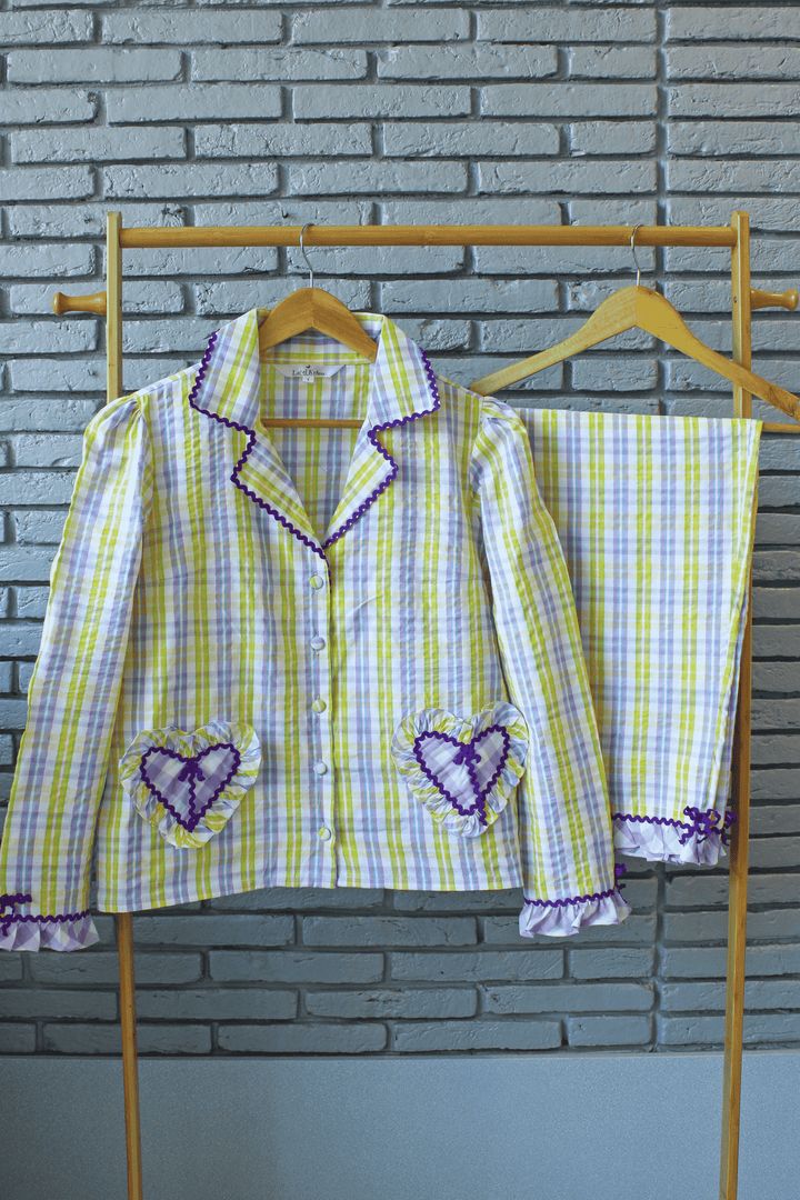 Lemon Spritz Night Suit Set