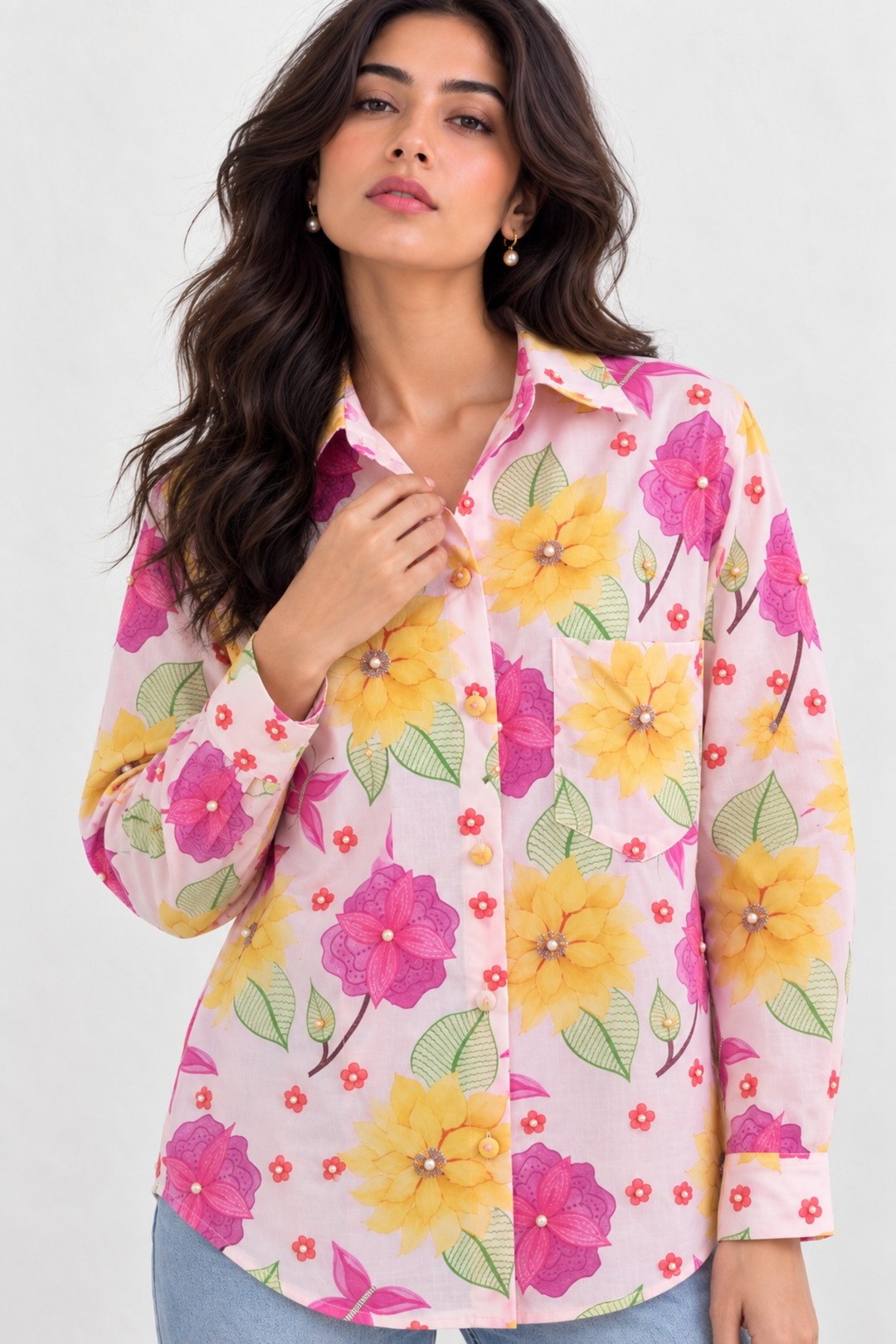 Blush Garden Shirt