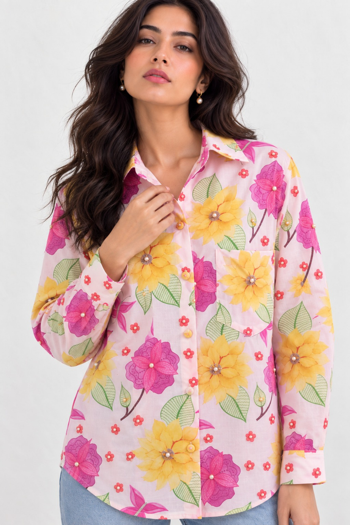 Blush Garden Shirt