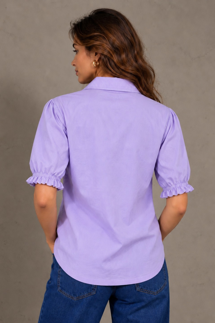 Lavender Bouquet Shirt