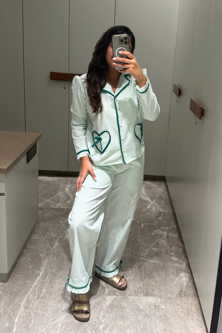 Minty Sweet Night Suit Set