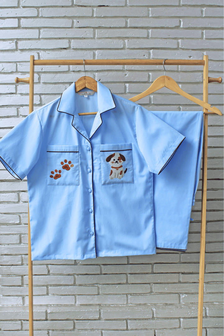 Cuddle Pup Braless Night Suit Set