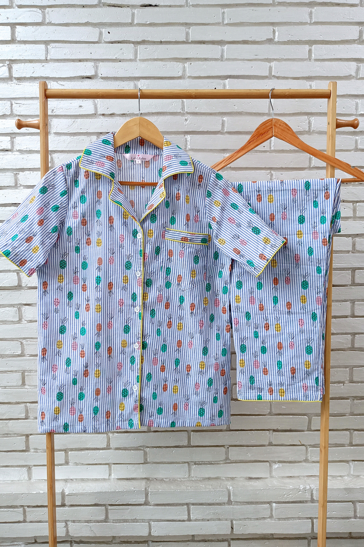 Citrus Club Night Suit Set