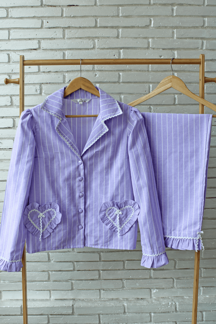 Lilac Dreams Night Suit Set