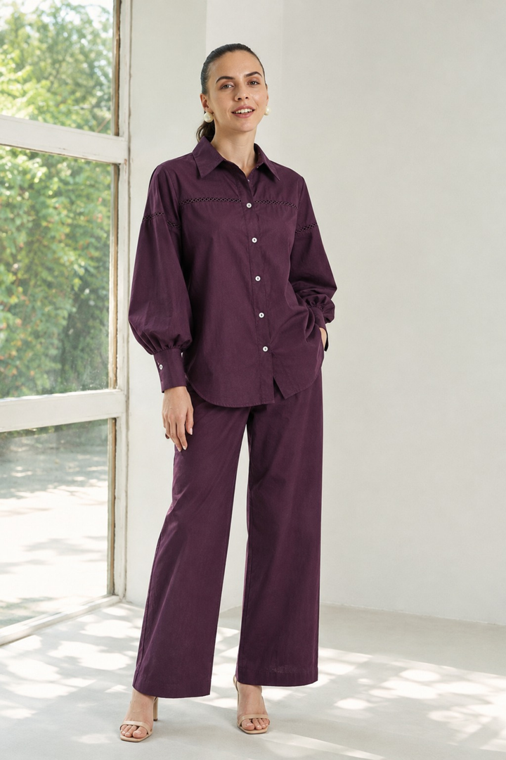 Plush Plum Co-ord Set