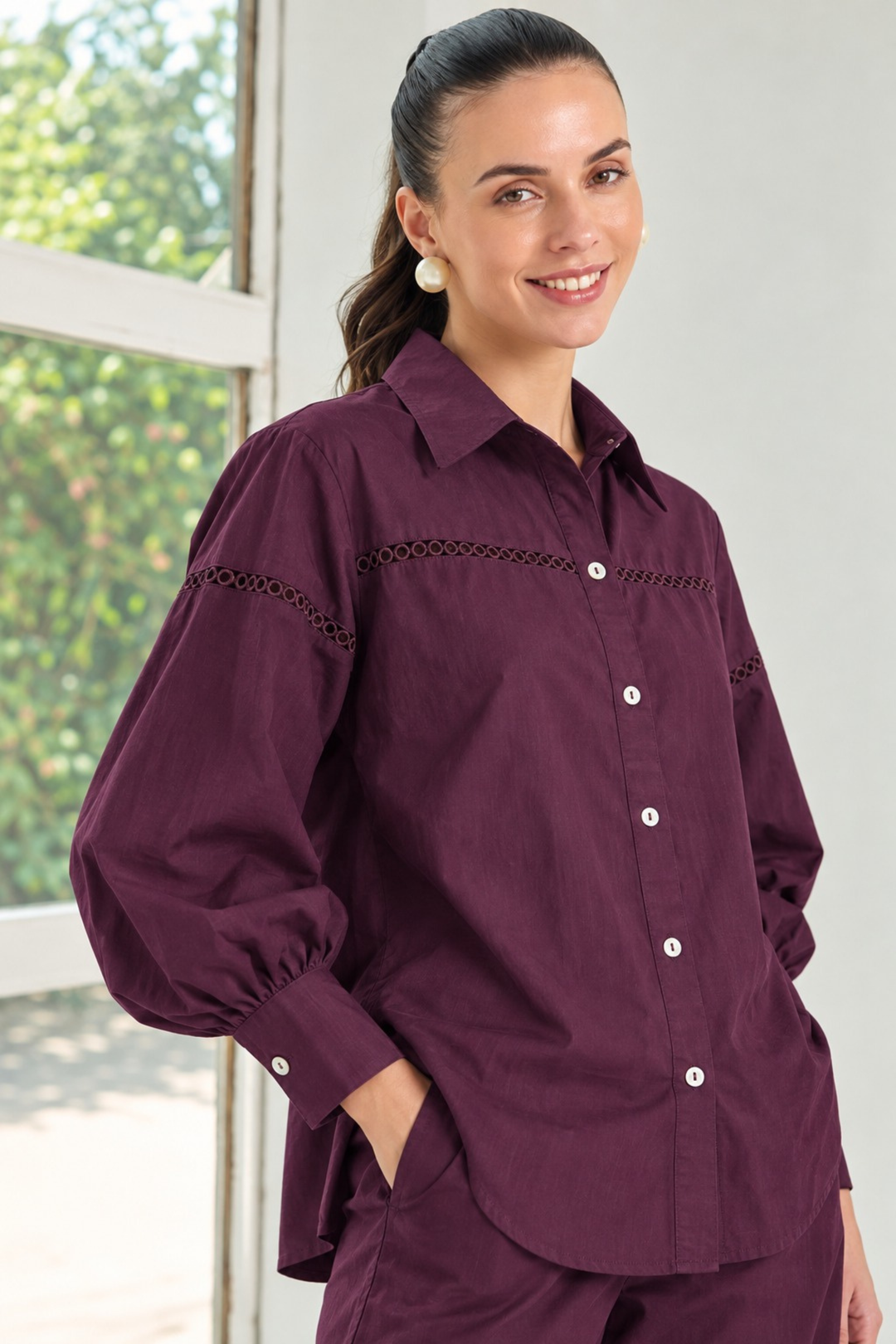Plush Plum Co-ord Set