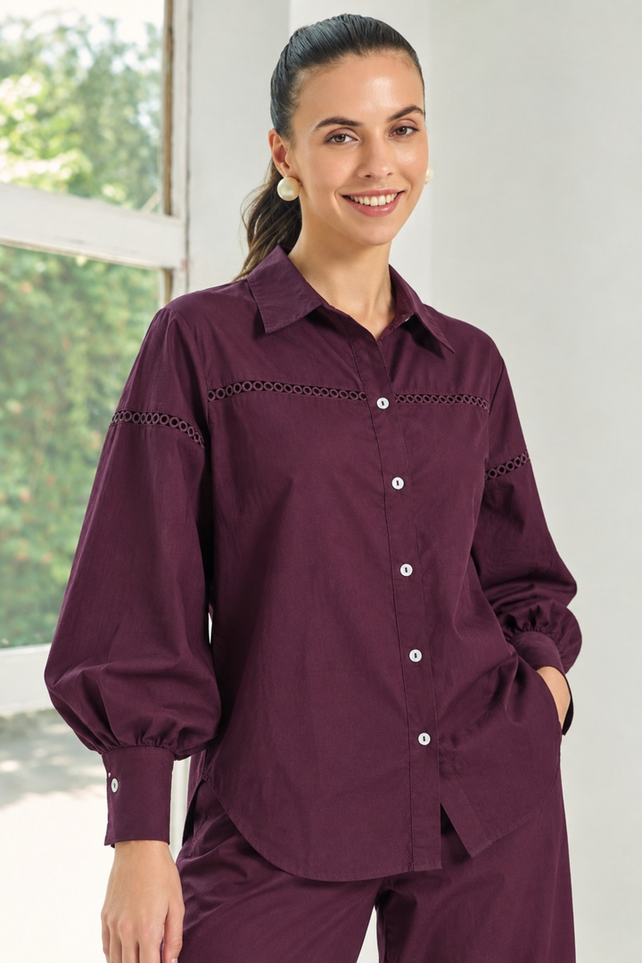 Plush Plum Co-ord Set