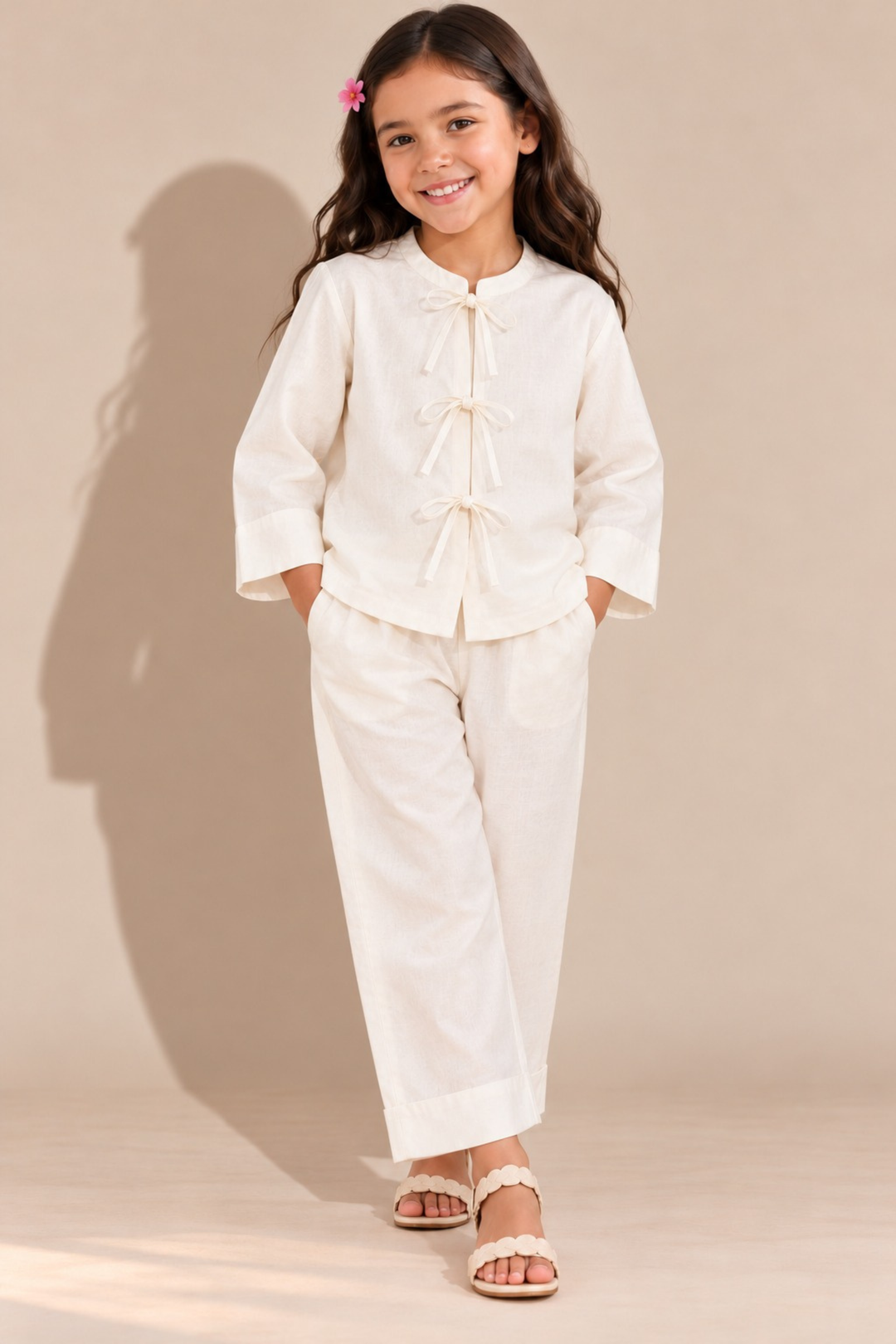 Ivory Bliss Co-ord Set (Kids)