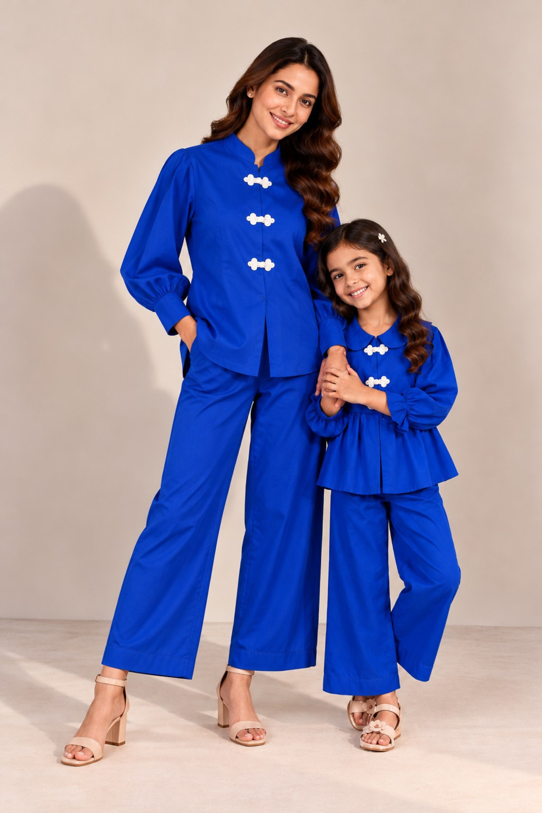 Cobalt Crush Duo set (Mother & Daughter)