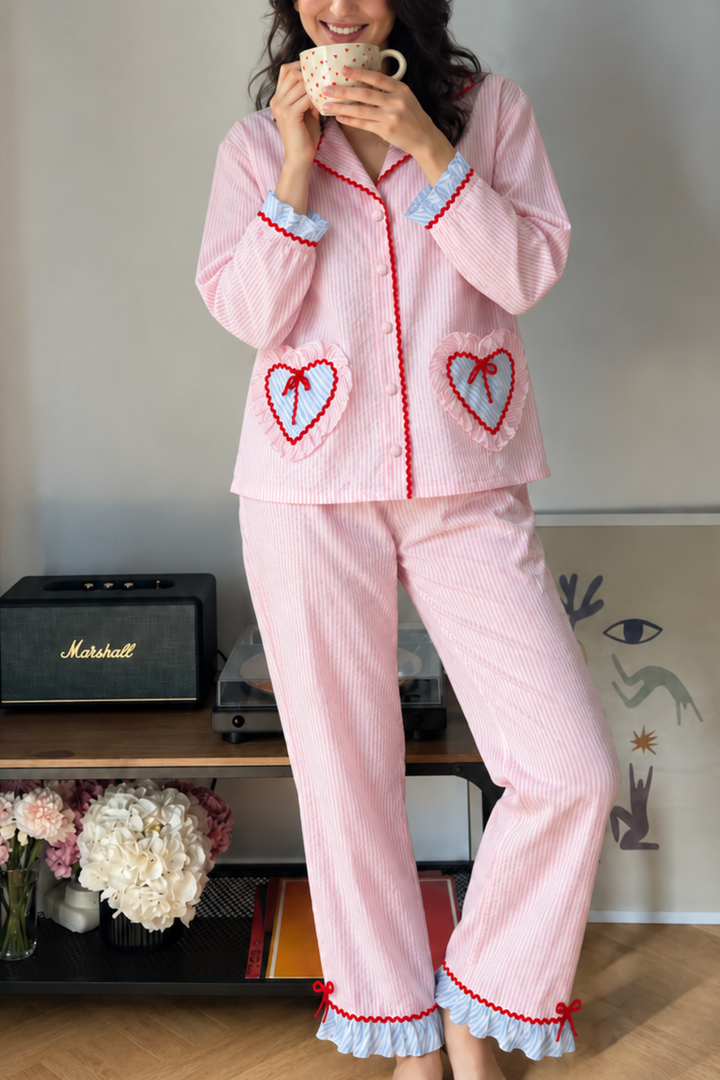 Love Story Night Suit Set