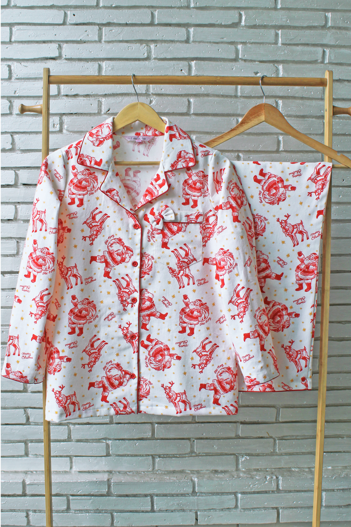 Merry Christmas Night Suit Set