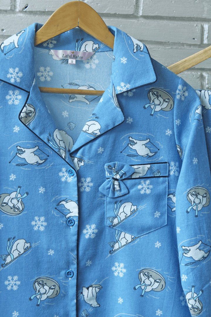 Winter Bear Night Suit Set