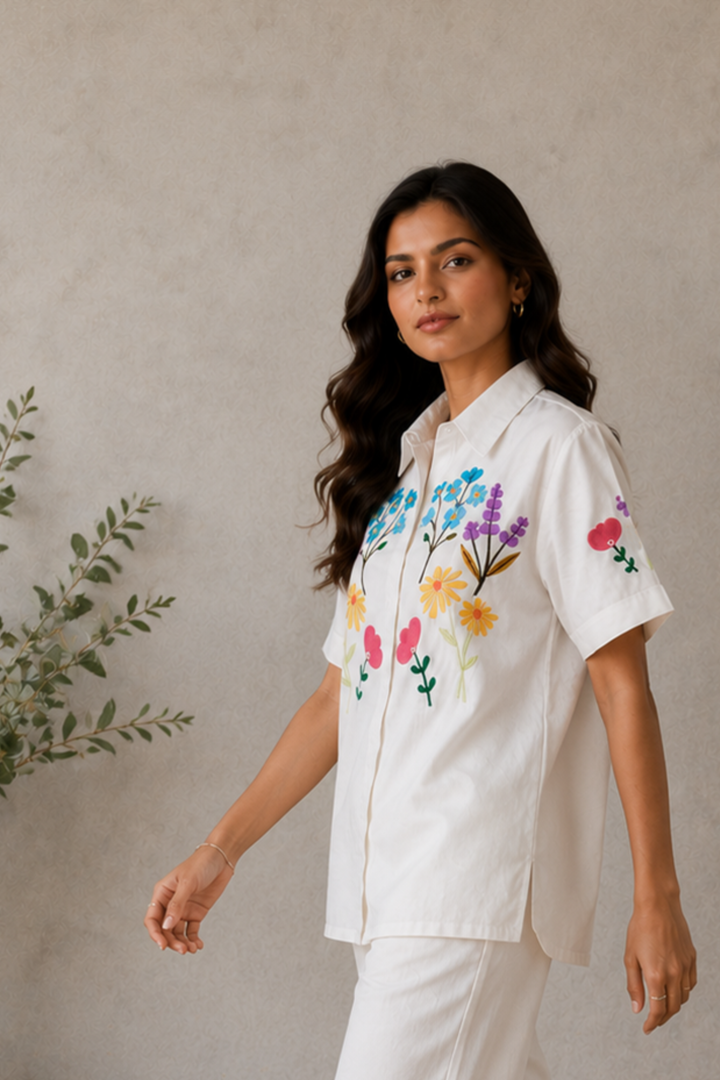 Garden Blanc Shirt