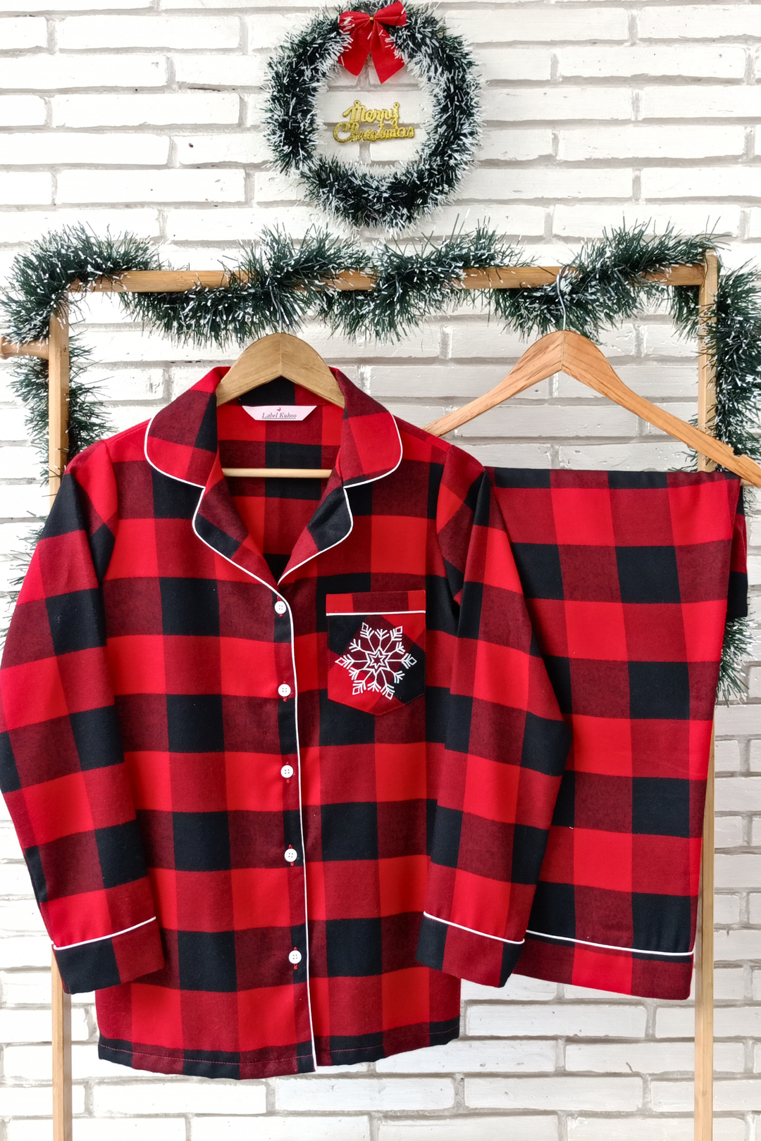 Snowflake Night Suit Set