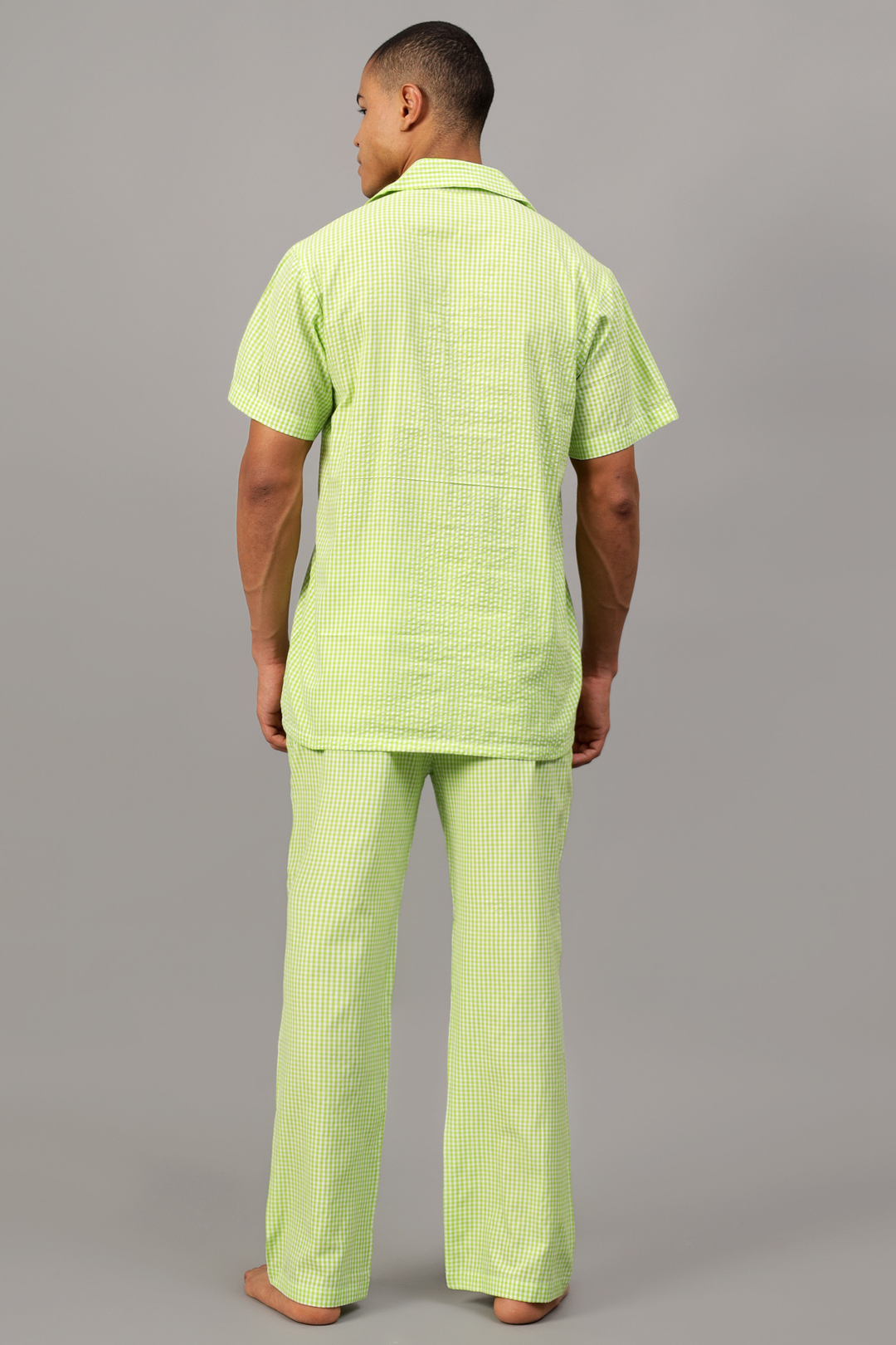 Lime Men Night Suit Set