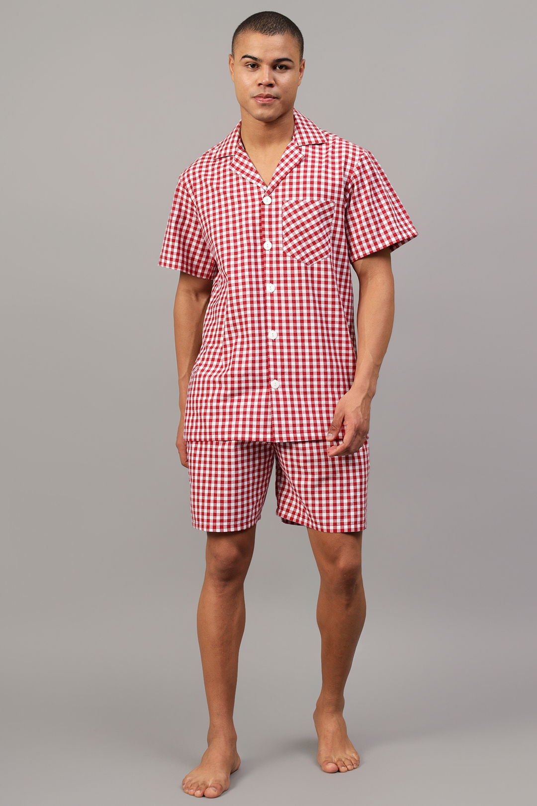 Cherry Cola Men Shorts Set