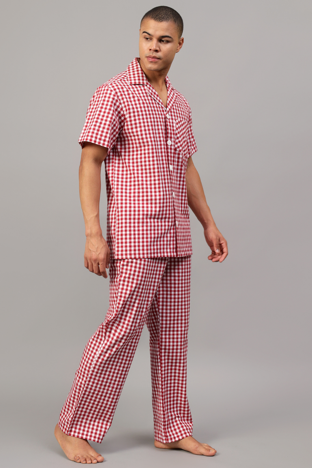 Cherry Cola Men Night Suit Set