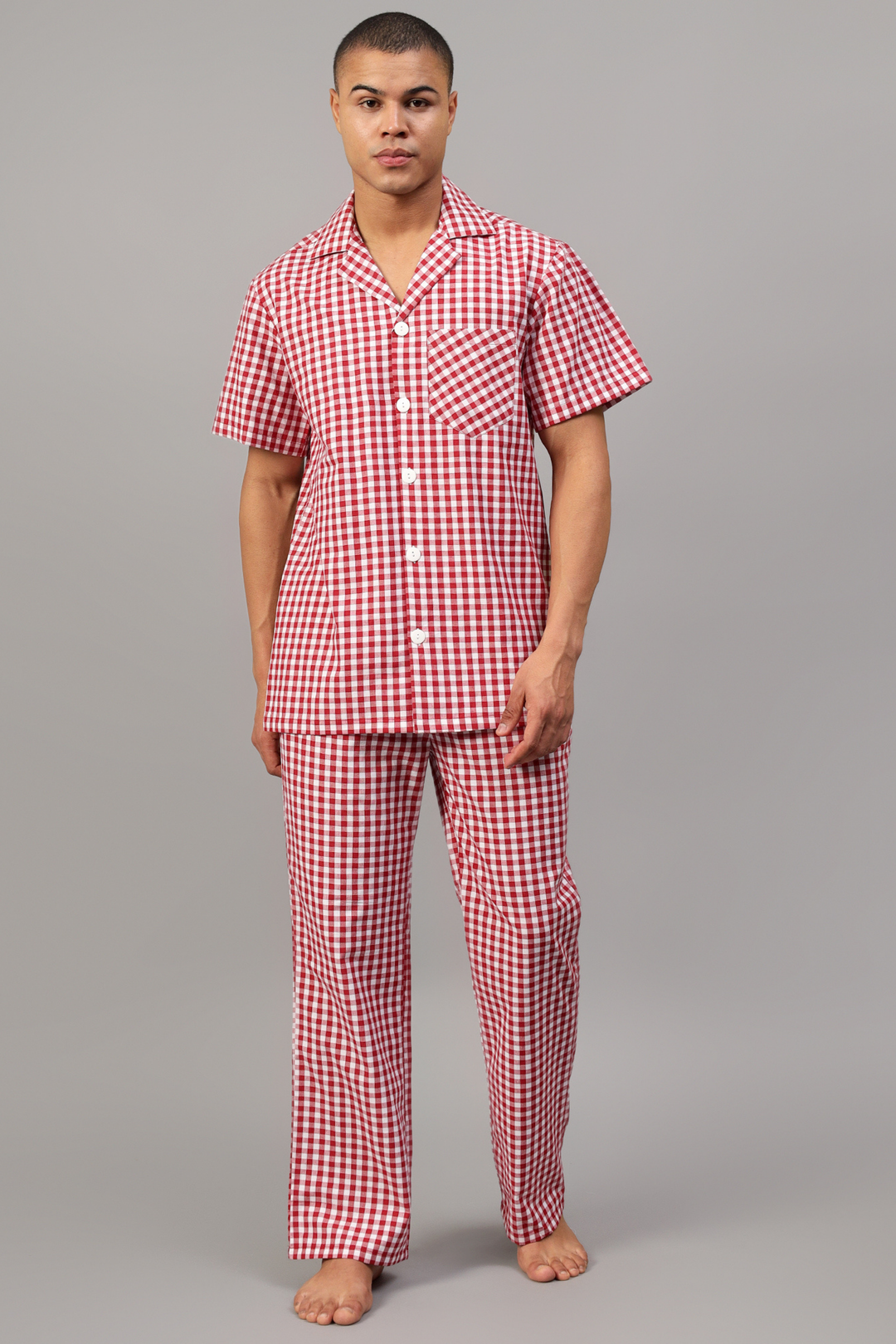 Cherry Cola Men Night Suit Set