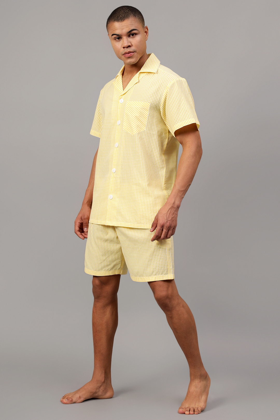 Lemon Men Shorts Set