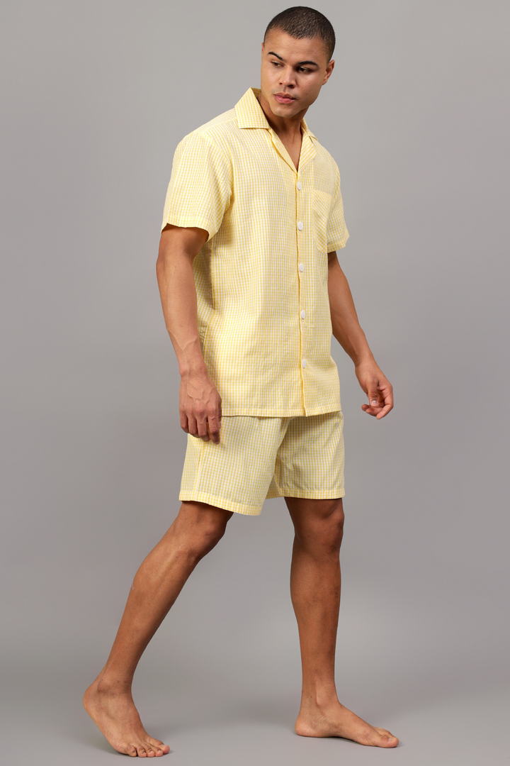 Lemon Men Shorts Set