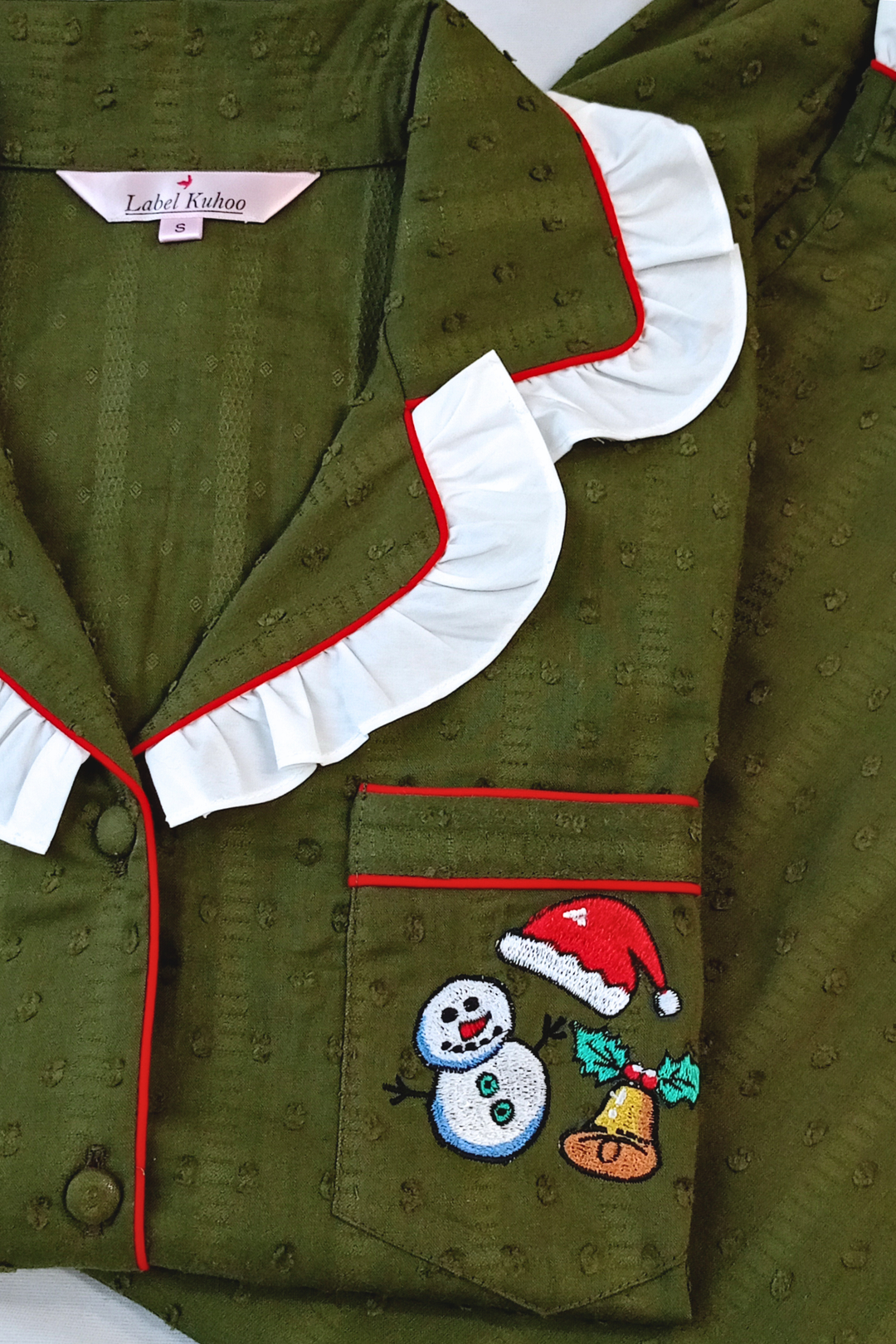 Merry Snowman Night Suit Set