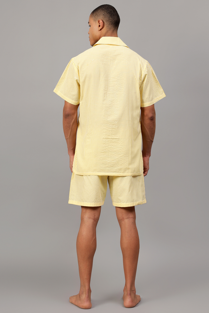 Lemon Men Shorts Set