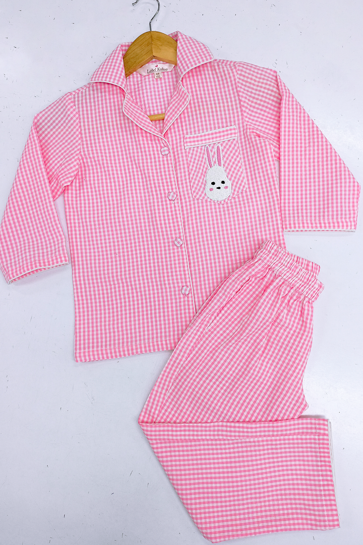 Bunny Night Suit Set (Kids)