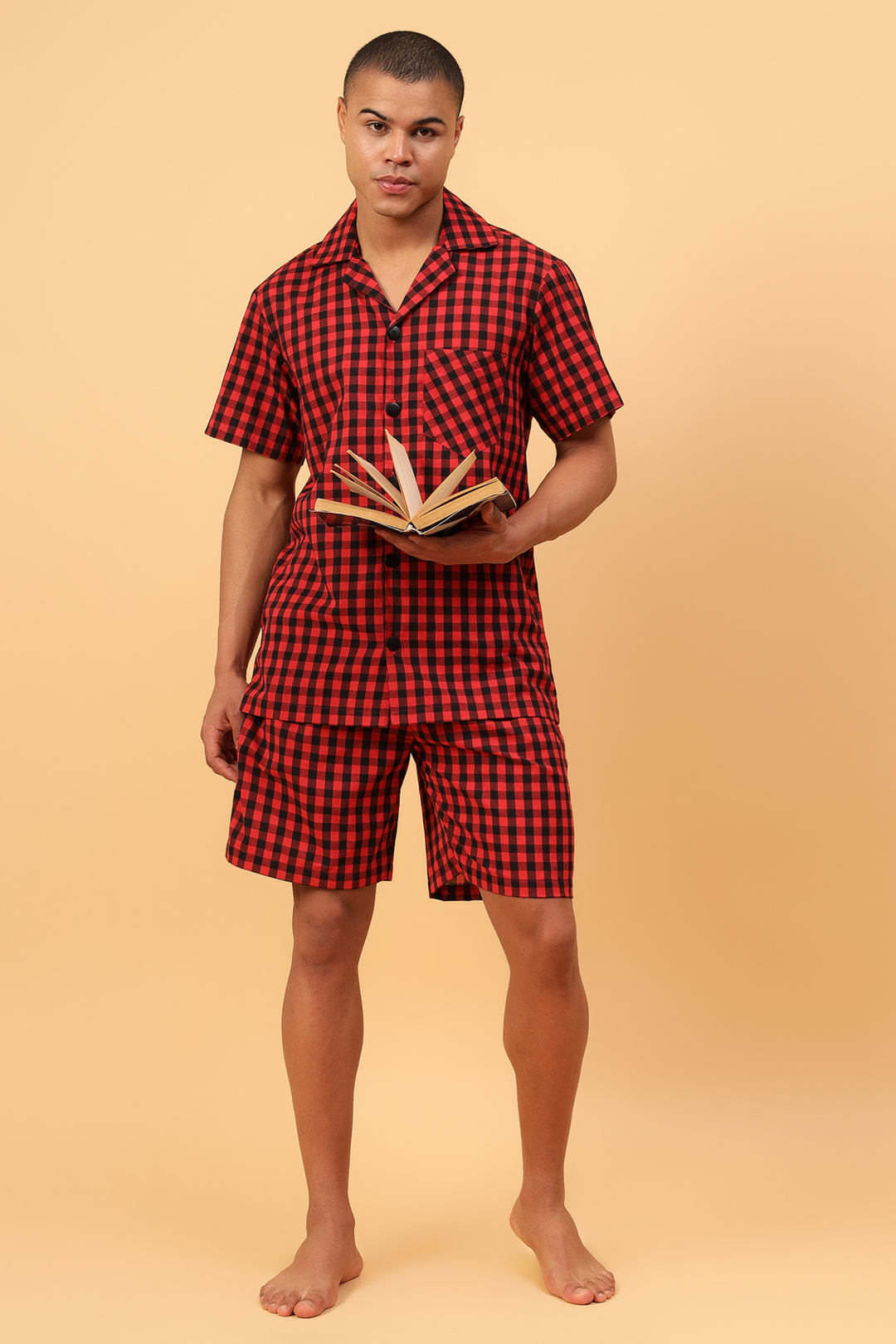 Vino Men Shorts Set