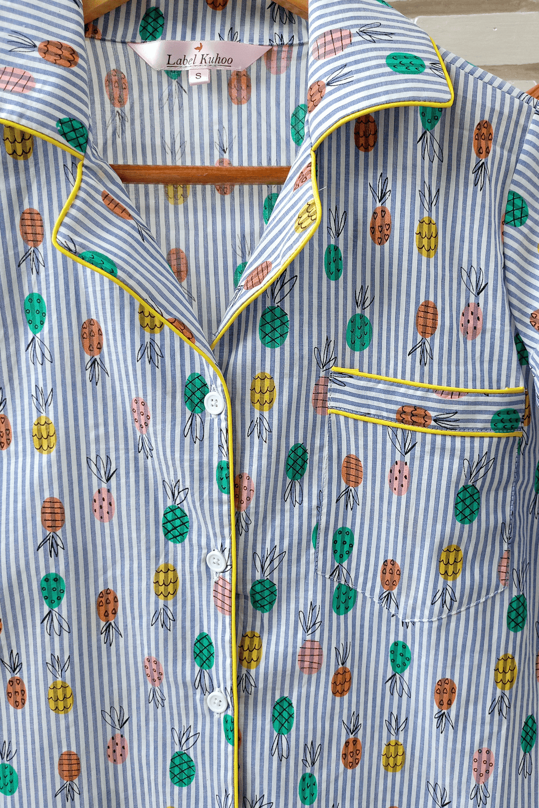 Citrus Club Night Suit Set