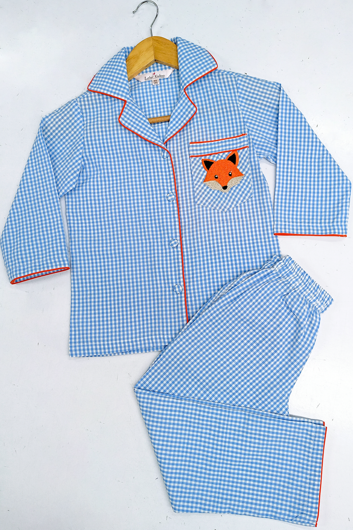 Fox Night Suit Set (Kids)