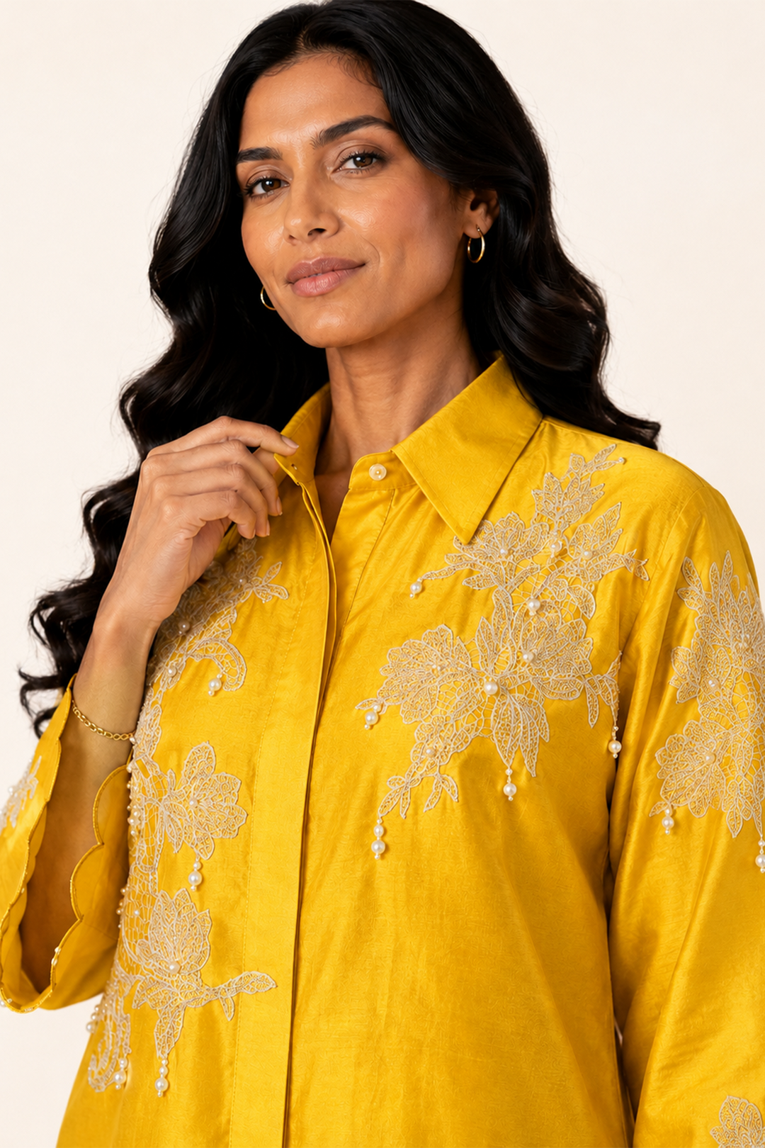 Chandni Co-ord Set (Yellow)