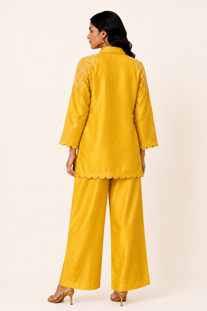 Chandni Co-ord Set (Yellow)