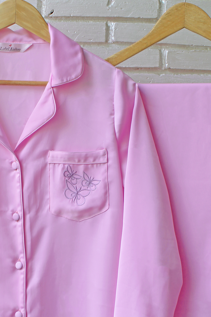 Butterfly Blush Night Suit Set