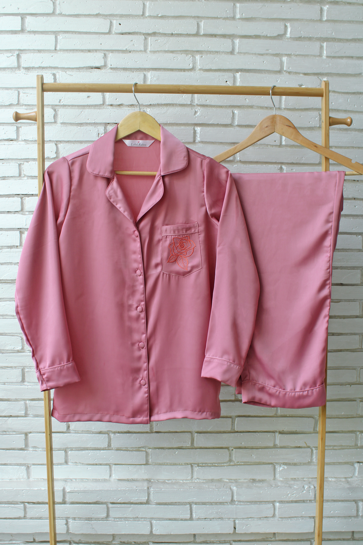 Rose Bloom Night Suit Set