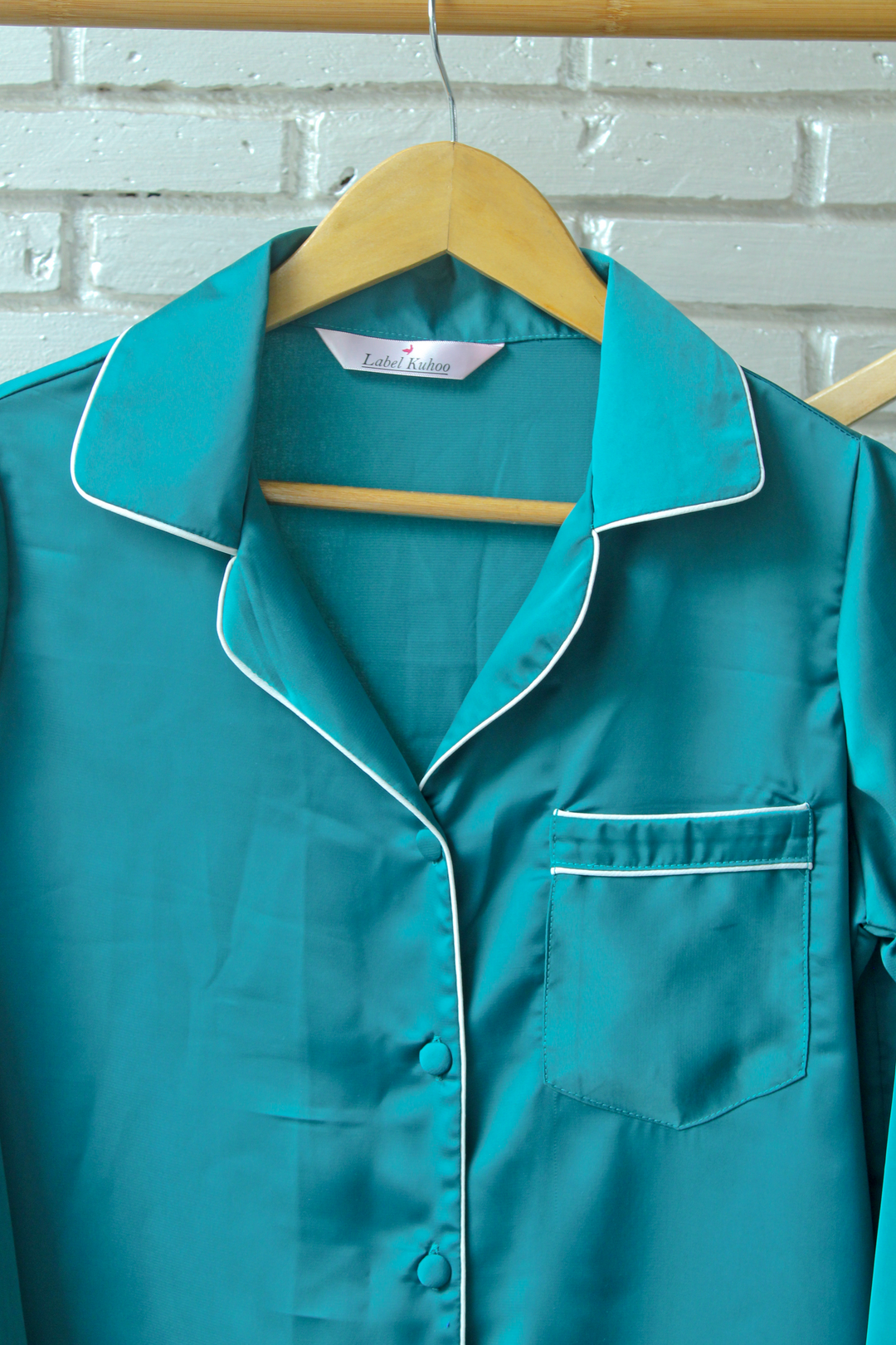 Midnight Teal Night Suit Set